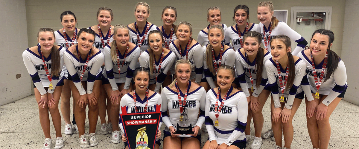 WHS Competition Cheer Team at Nationals