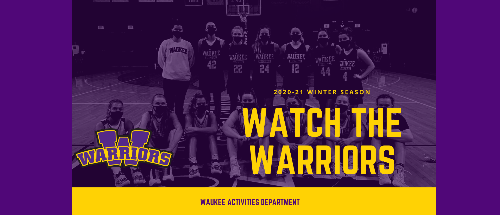 Watch the Warriors Waukee Activities Stream Options Week of