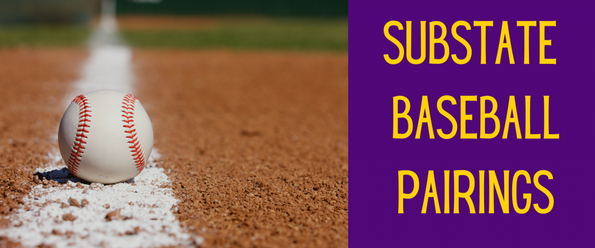 Substate Baseball Pairings